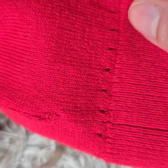 Kate Spade red cardigan with bow details - Picture 13 of 14